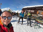 Da Foppolo al RIFUGIO MIRTILLO (1979 m) pestando neve via Passo della Croce (1943 m)